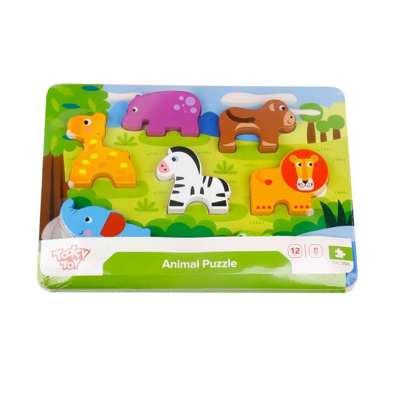 PUZZLES BOIS Animaux sauvages