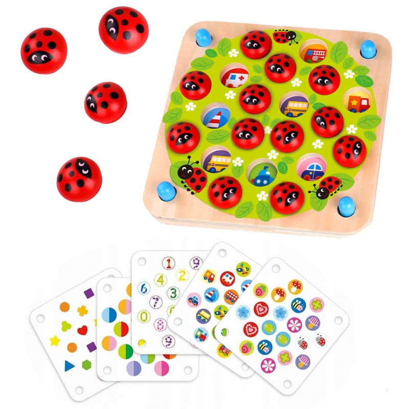 Tooky Toy Memory Game Ladybug
