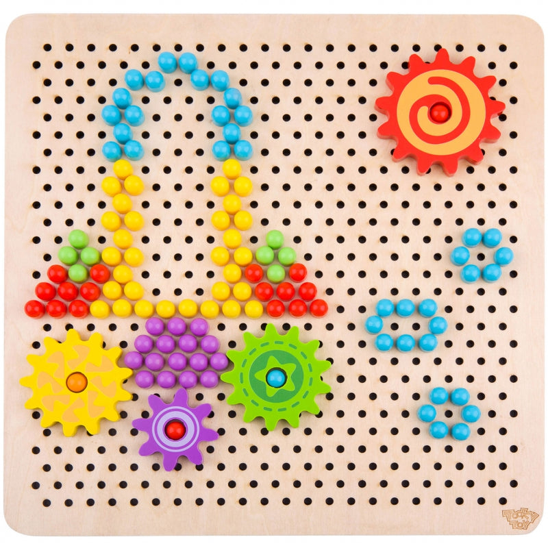 Tooky Toy Mosaic Pin Puzzle