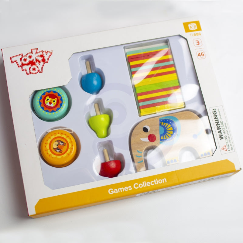 Ensemble de jeux Tooky Toy 46 pièces