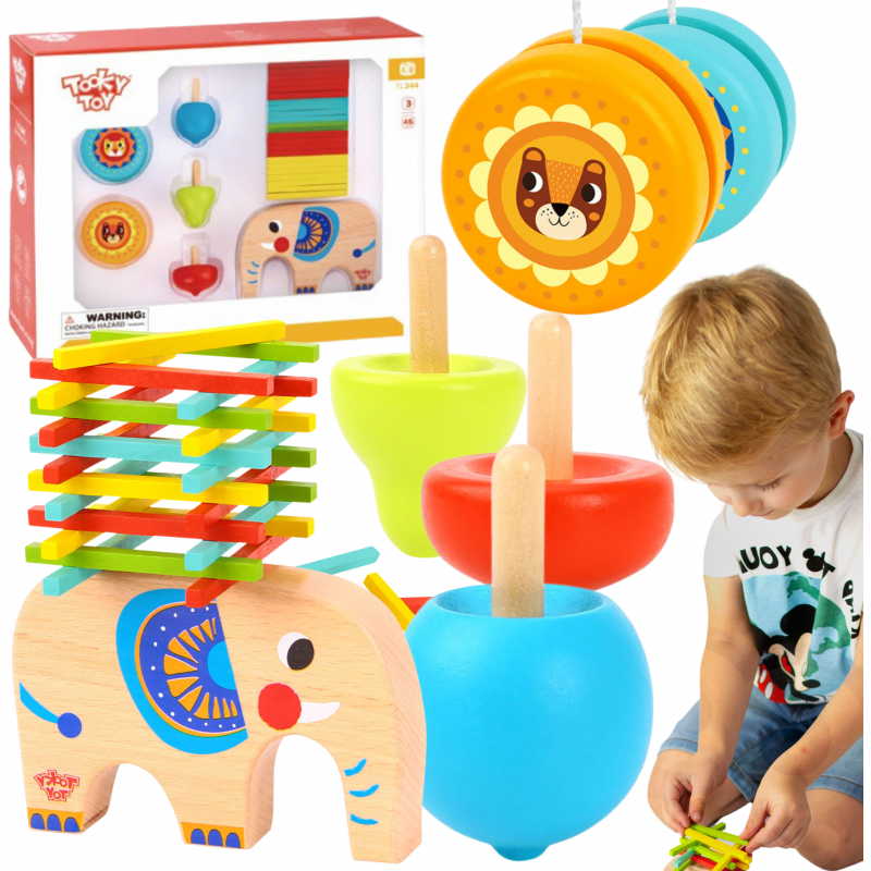 Ensemble de jeux Tooky Toy 46 pièces