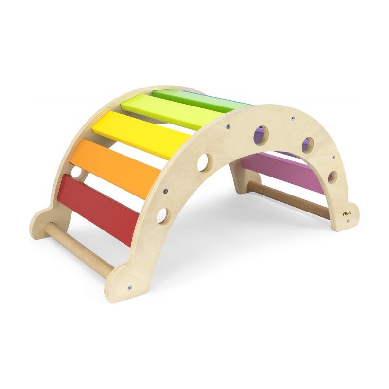 Viga Wooden Montessori Rainbow Swing