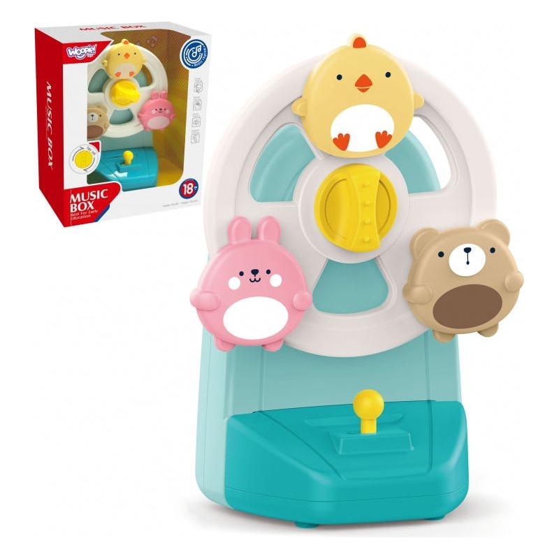 Woopie Baby Muziekdoos Carrousel Dieren Speelgoed 18m+