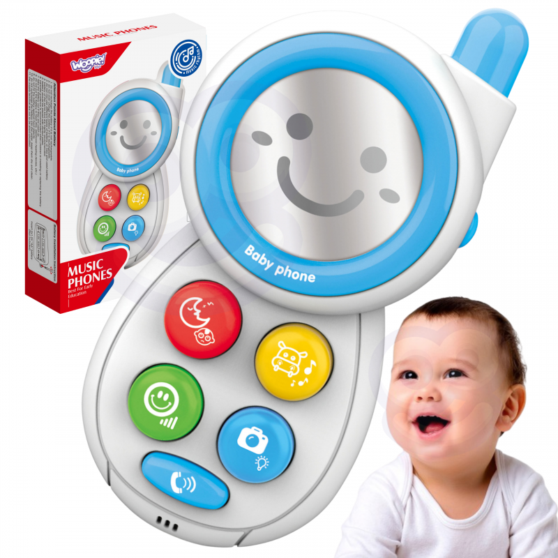 Woopie Interactive Cell Phone With Sounds