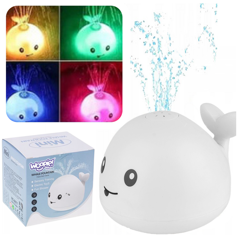 Woopie LED Walvis Badspeelgoed 12m+