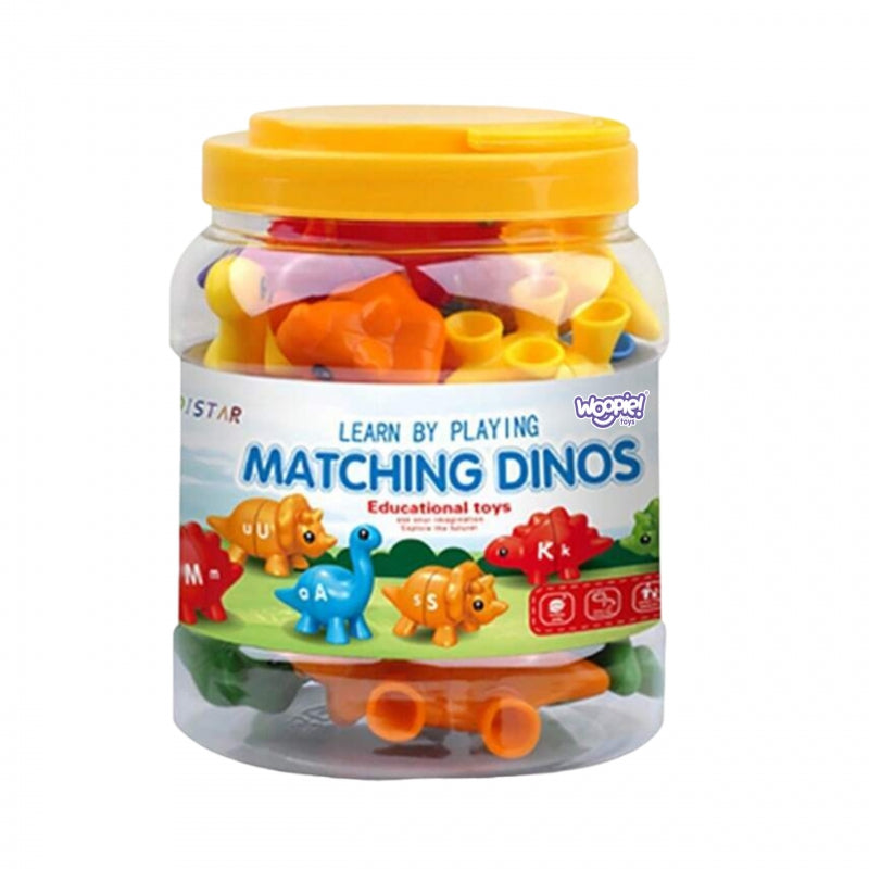 Woopie Matching Dinos Educational Letter Toy