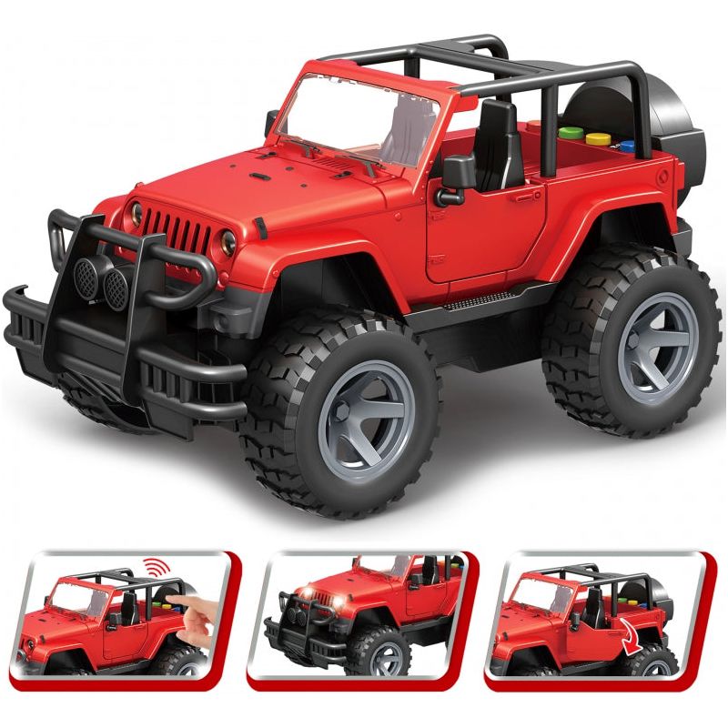 Woopie Off Road Friction Red Jeep