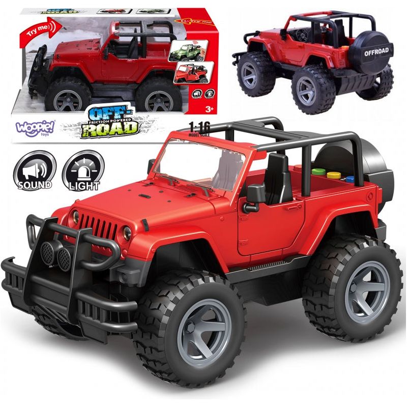 Woopie Off Road Friction Red Jeep