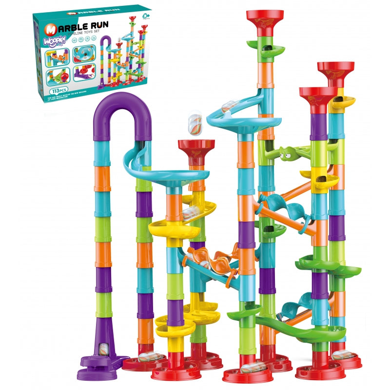 Woopie Ball Track - Marble Run 76 or 113 pcs