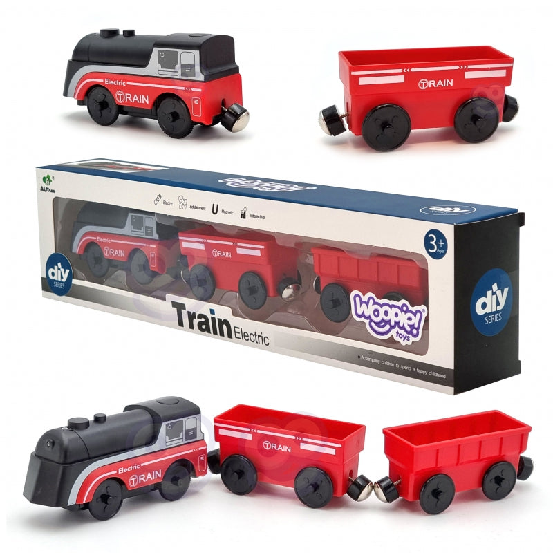 Woopie Electric Locomotive Train On Magnet