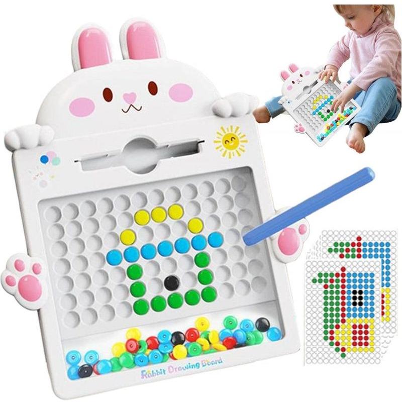 Wopie Tableau Magnétique MagPad Bunny - 2 Couleurs