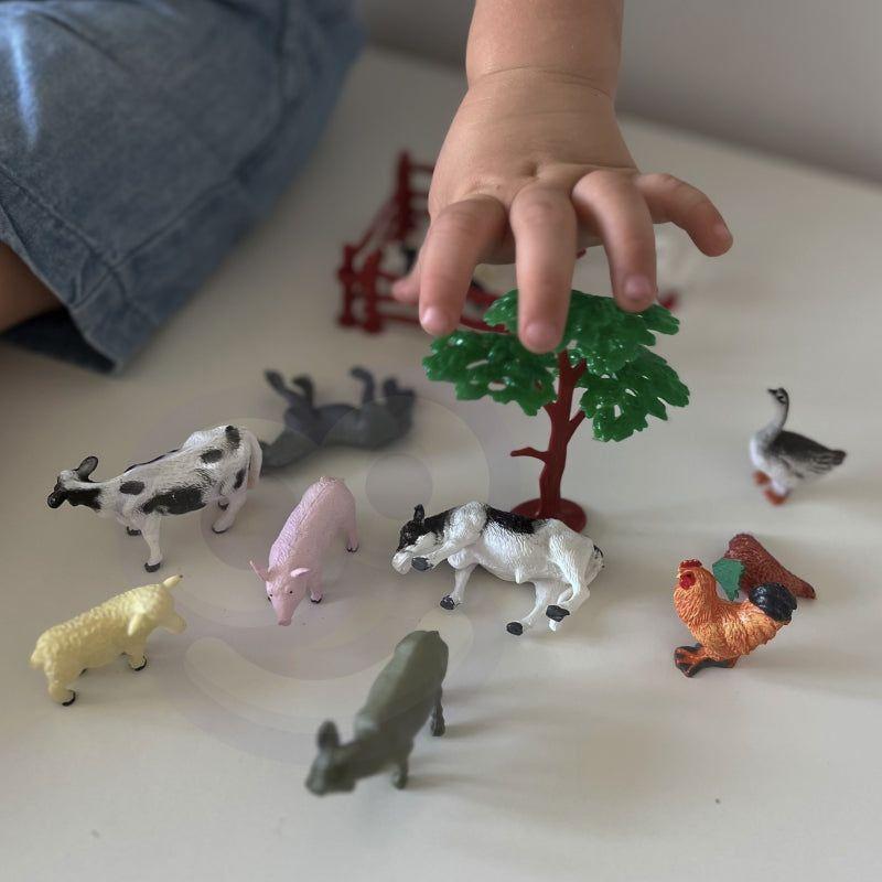 Woopie Figure Set - Farm Animals 14 pcs