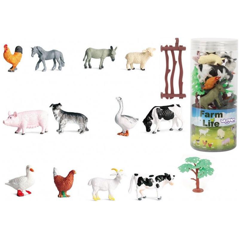 Woopie Figure Set - Farm Animals 14 pcs