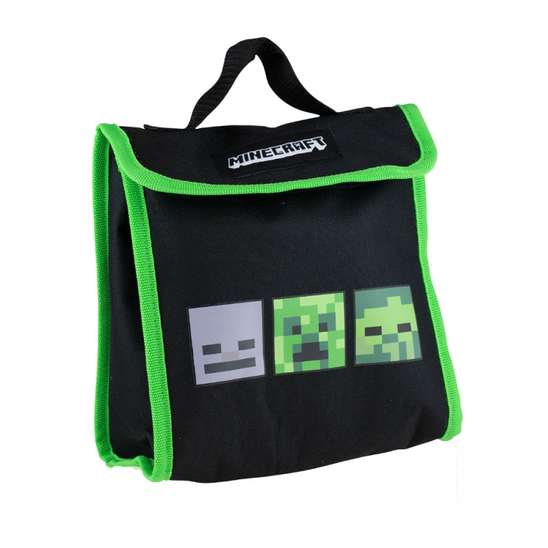 Astra Minecraft School Set (Water Bottle,Backpack, Lunch Bag And Pencil Case)