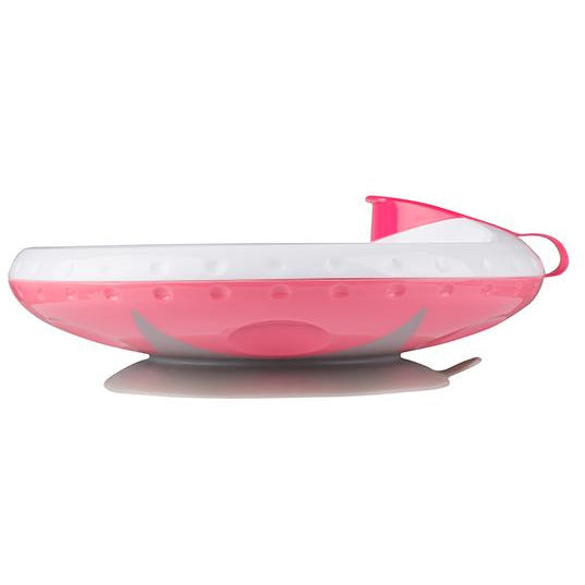 Pale Violet Red Babyono Food Temperature Maintaining Suction Bowl - 3 Colours