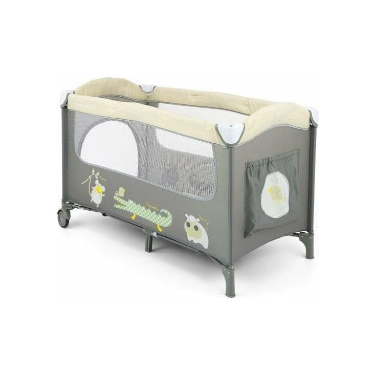 Dark Gray Milly Mally Mirage Travel Cot - 5 Colours