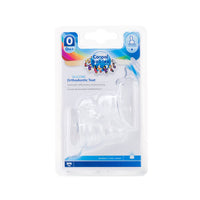 Canpol Silicone Orthodontic Teat For Narrow-Neck Bottle 2 pcs - Choose Size
