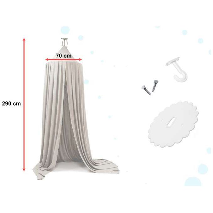 Light Gray Bed Canopy - 2 Colours