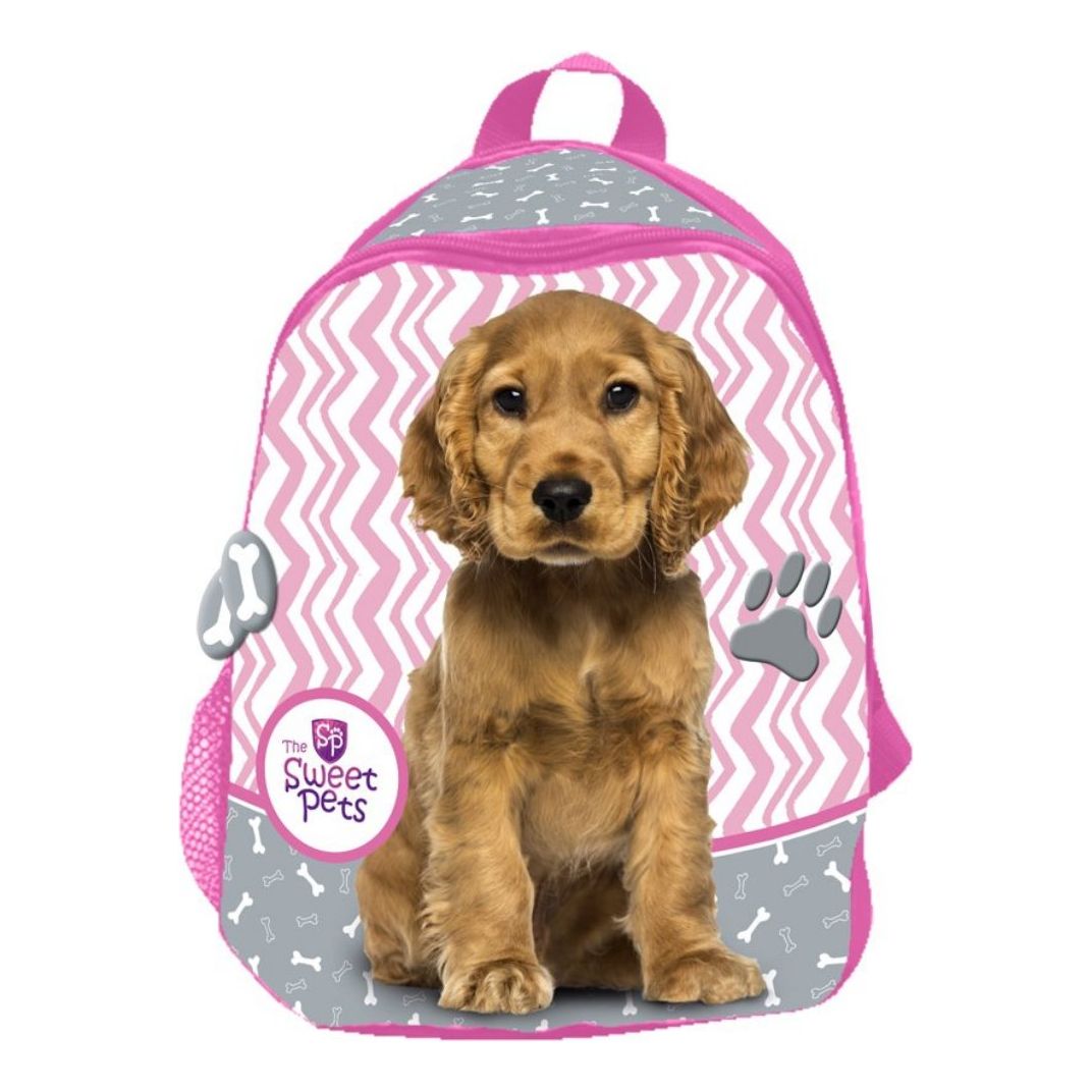 License Pink Toddler Backpack Doggy