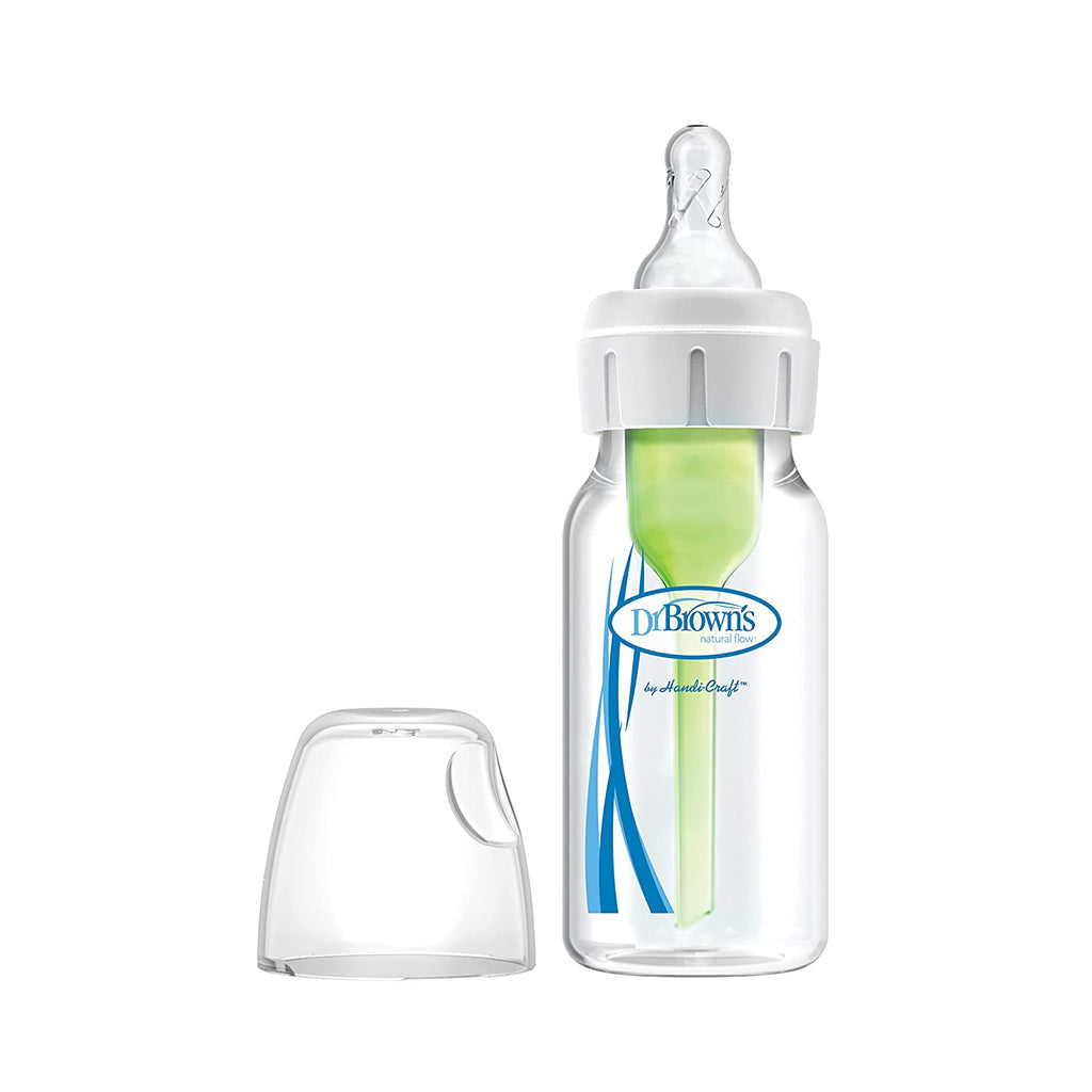 Dr. Brown's Anti-Colic Options+ Narrow-Neck Bottle to Sippy Gift Set