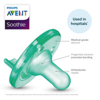Philips Avent Soothie Vert - 2 Tailles 