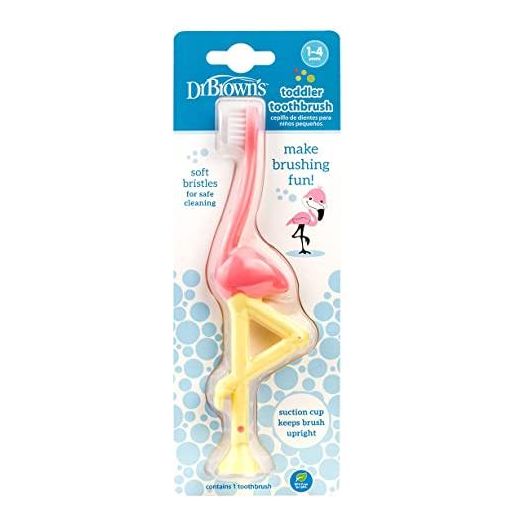 Light Sea Green Dr Brown's Toothbrush - 3 Designs