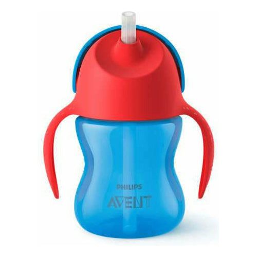 Dodger Blue Philips Avent My Bendy Straw Cup 9 months+ - 2 Colours