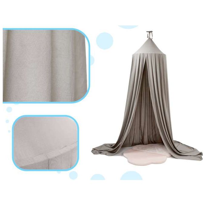 Gray Bed Canopy - 2 Colours