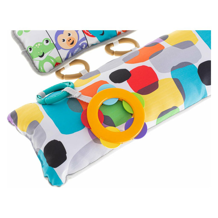 Light Gray Tummy Time Piano Pillow