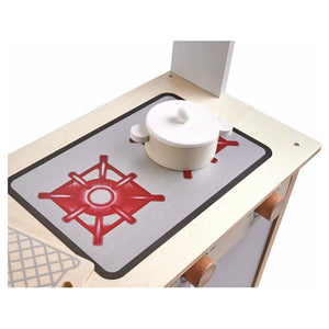 Light Gray Lulilo Wooden Kitchen - 2 Colours