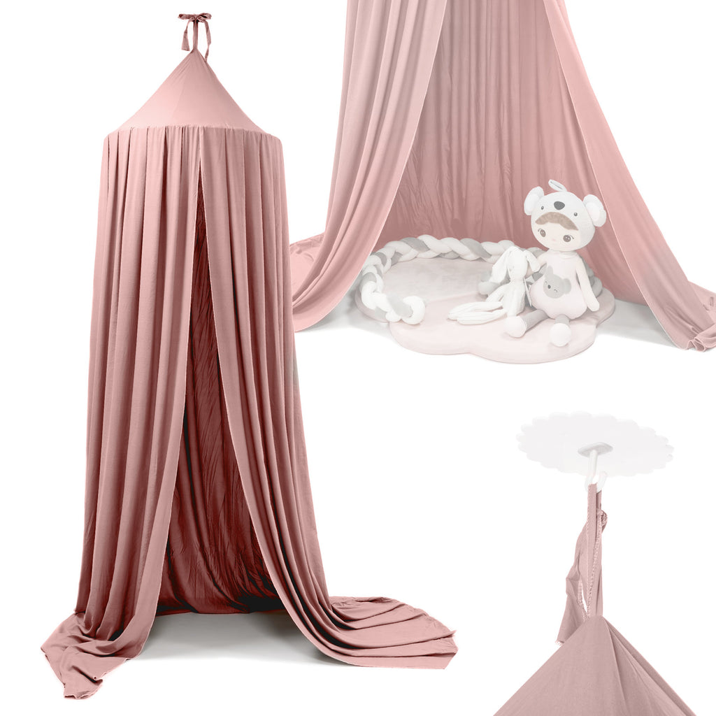 Gray Bed Canopy - 2 Colours