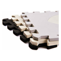 Light Gray XL Foam Puzzle Contrast Playmat - 35 pcs