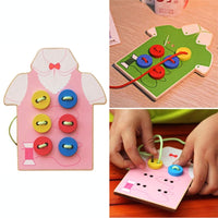 Dark Salmon Sewing Kit - Montessori Style Toy