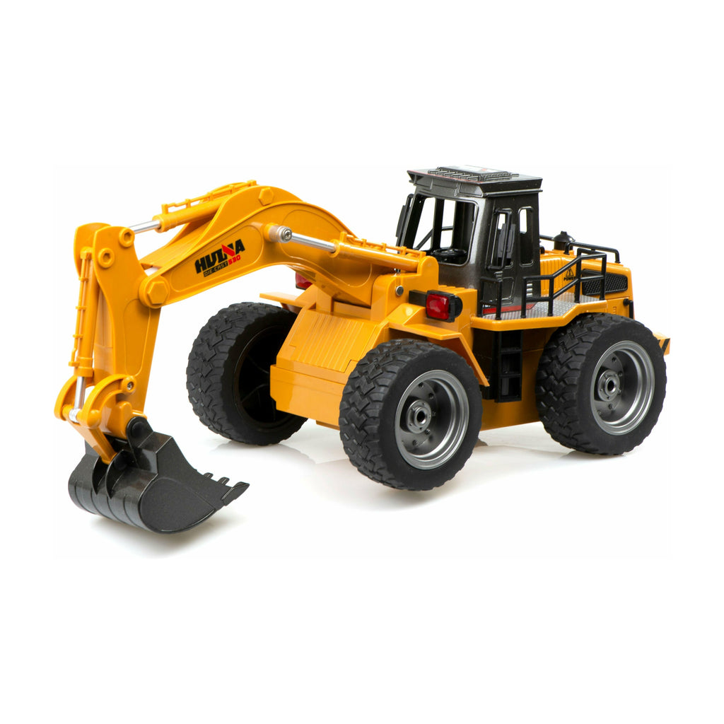 Goldenrod RC Huina Excavator 1530 6CH 2.4Ghz RTR 1:18