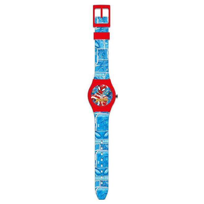 Licentie analoog horloge Metal Box Spiderman