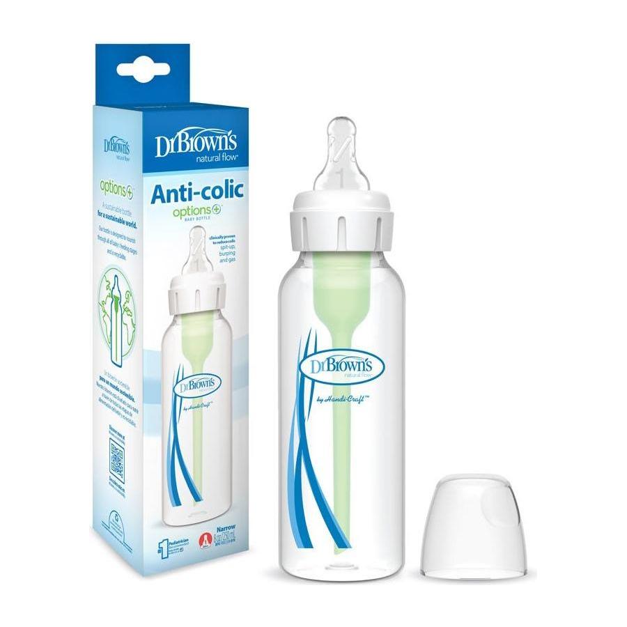 Dr. Brown's Anti-colic Options+ Standaard halsfles 0m+ - 2 Maten
