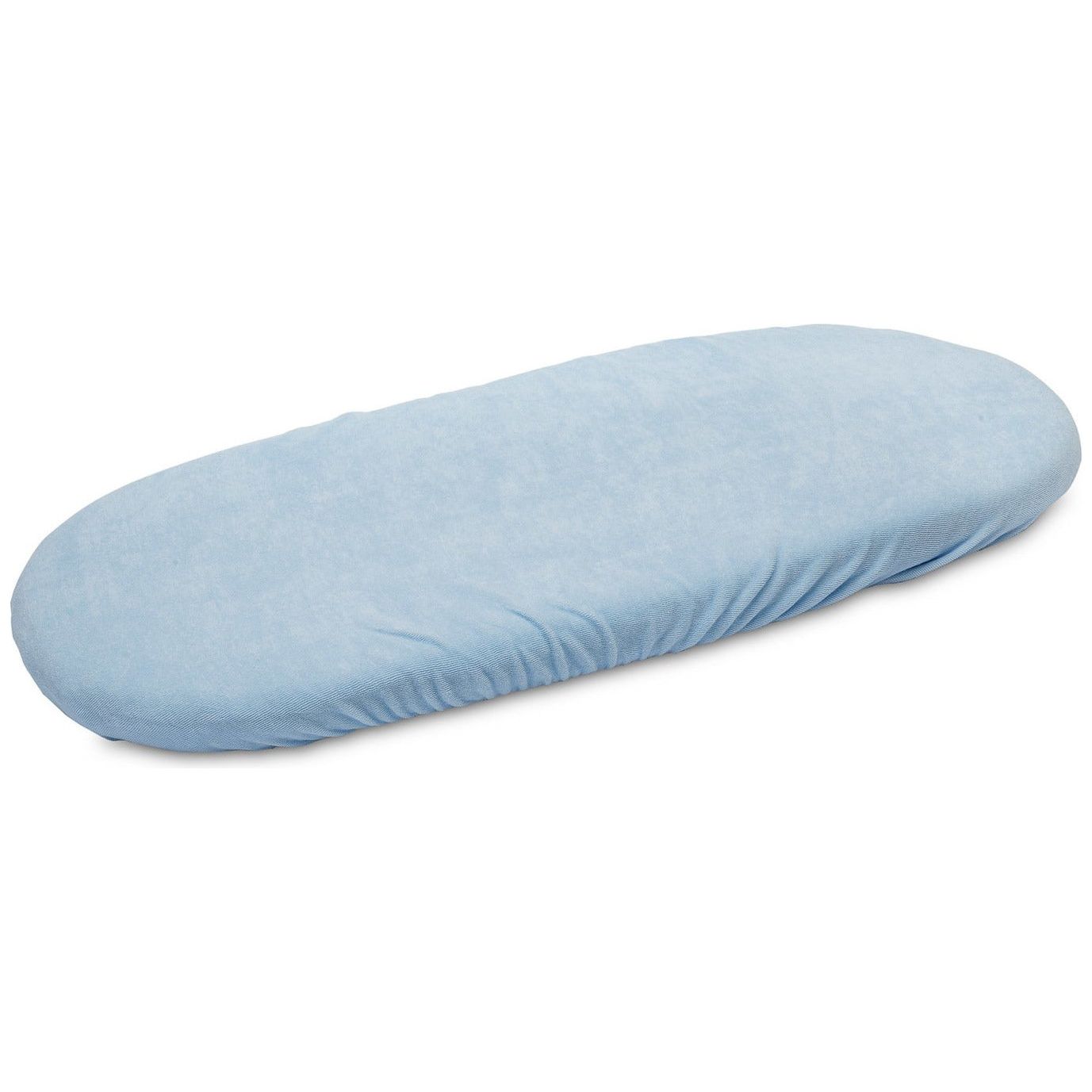 Light Steel Blue Sensillo Moses Basket Terry Sheet 75x35 - 6 Colours