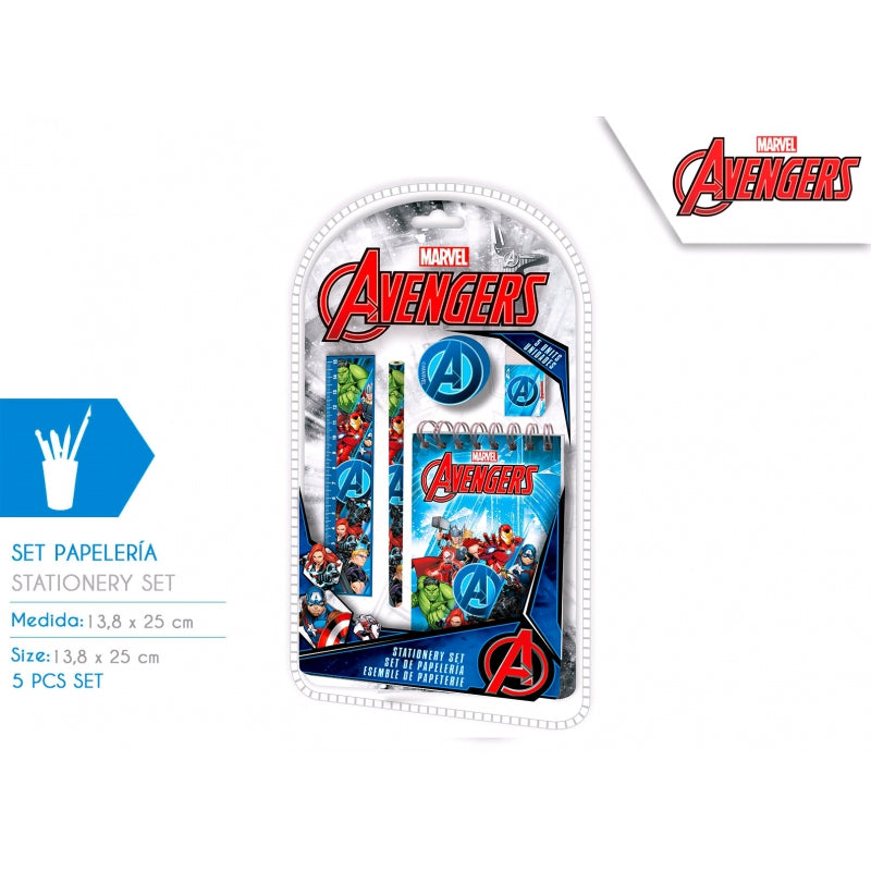 License Avengers Stationery Set 5 pcs