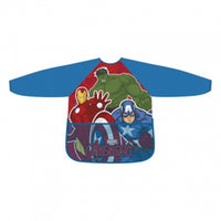 License Avengers Kids Protective Apron With Long Sleeves