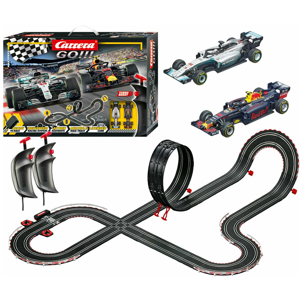 Dark Slate Gray Carrera Go Race Track - Max Speed 6,3m
