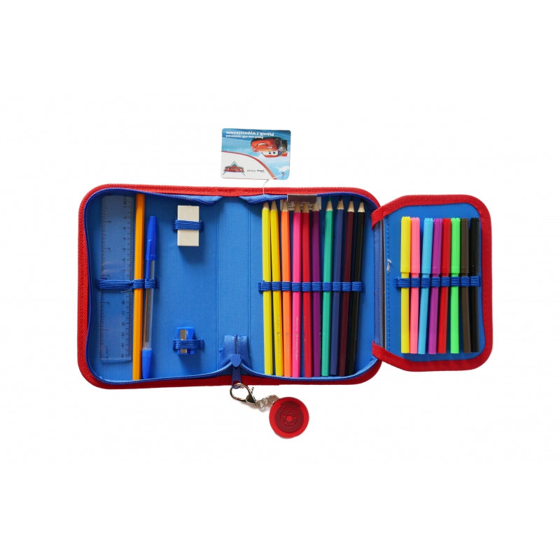 Cerda One Compartment Pencil Case - Cars