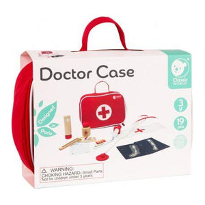 Brown Classic World Wooden Doctor Set