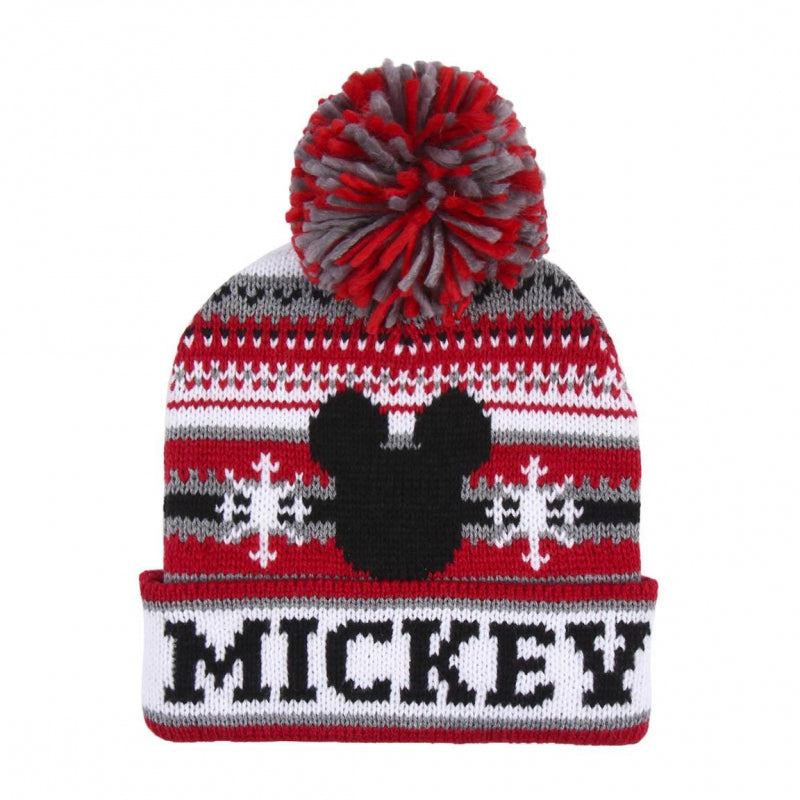 Cerda Mickey Mouse Red Winter Hat