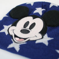 Cerda Mickey Mouse Blue Stars Winter Hat
