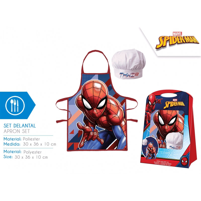 License Spiderman Kitchen Apron Set