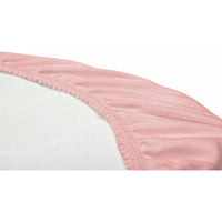 Light Pink Sensillo Moses Basket Jersey Sheet 75x35 - 6 Colours