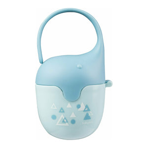 Light Steel Blue Babyono Elephant Soother Case - 2 Colours