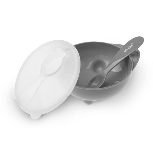 Lavender AKUKU Bowl With A Spoon