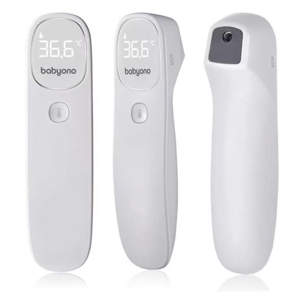 Light Gray Babyono Non-contact thermometer