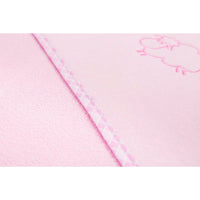 Misty Rose Sensillo 100% Cotton Hooded Bath Towel 80x80 - 3 Colours